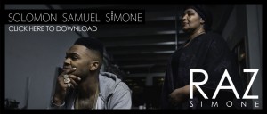 Cover art for Raz's debut EP  "Solomon Samuel Simone"