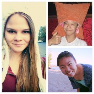 Seniors Maria Vilister (left), Willy Hoang (top right), and Ju-A Son (bottom left) are looking forward to college.