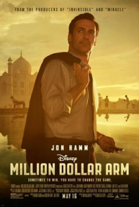 Poster for Disney's "Million Dollar Arm" (2014)