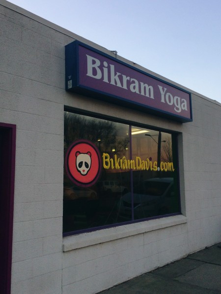 Davis Bikram Yoga on 4th and L Street is one of the studios in Davis that offers hot yoga.