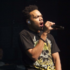 Chance The Rapper performs at a concert in 2013. Photo courtesy of Wikimedia Commons.