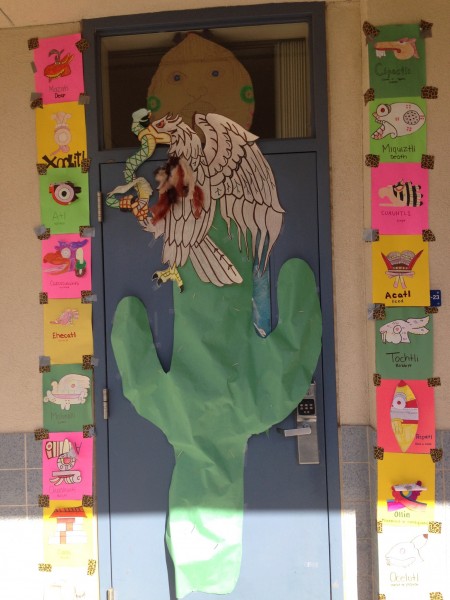 Mrs.Widman’s winning door from 2014. (photo courtesy of Mrs.Widman)