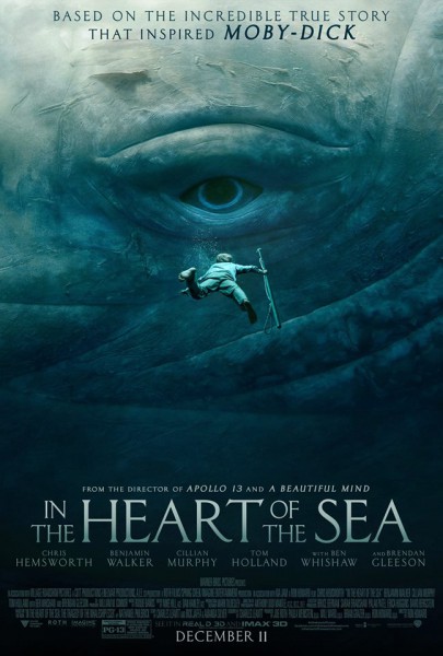 Directed by Ron Howard, “In the Heart of the Sea” tells the tale of an early nineteenth century whaling ship gone wrong. photo courtesy by intheheartoftheseamovie.com