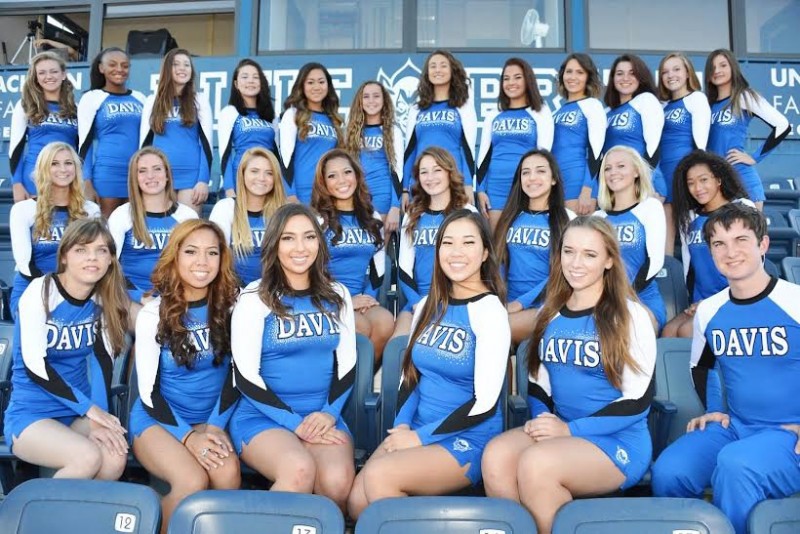 Eight cheerleaders quit the team Thursday over complaints of bullying and lack of response from administration.