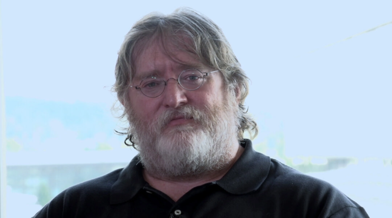 Gabe Newell, Gabe Newell arrives at the British Academy Gam…