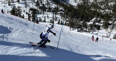skier racing