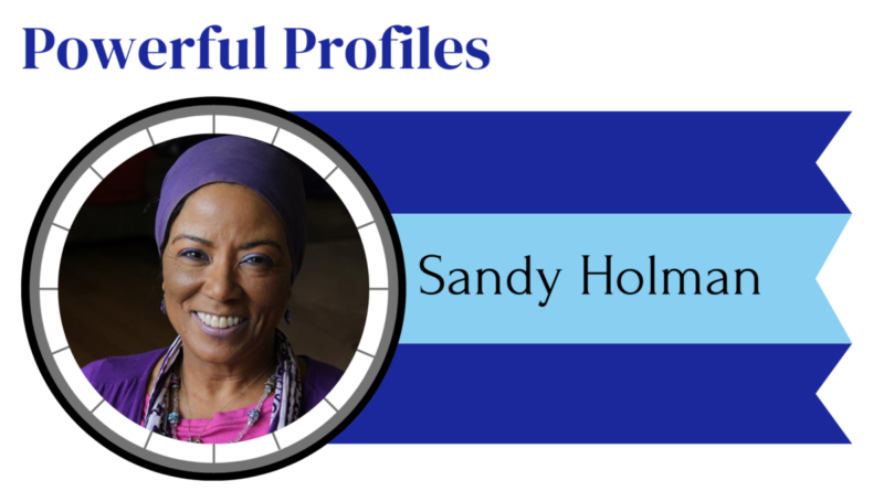Sandy Holman encourages youths’ passion for change